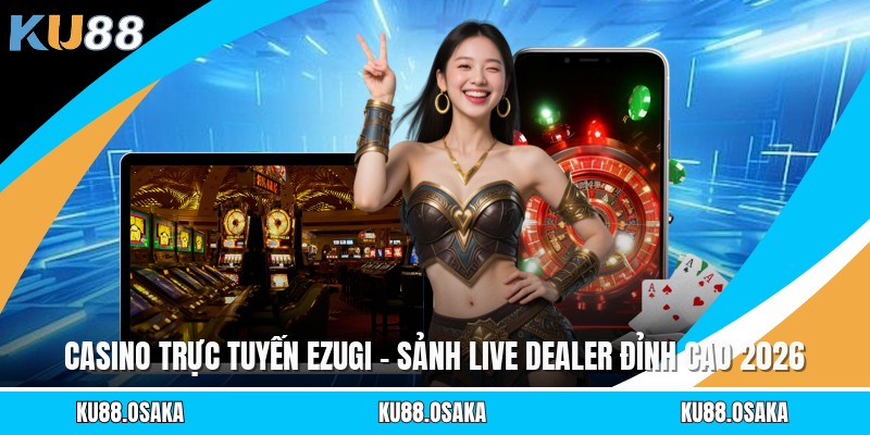 Casino Trực Tuyến Ezugi - Sảnh Live Dealer Đỉnh Cao 2026